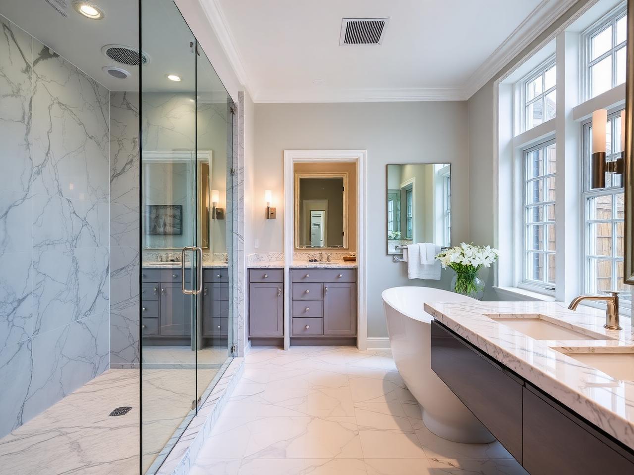 Spa-Style Primary Bath